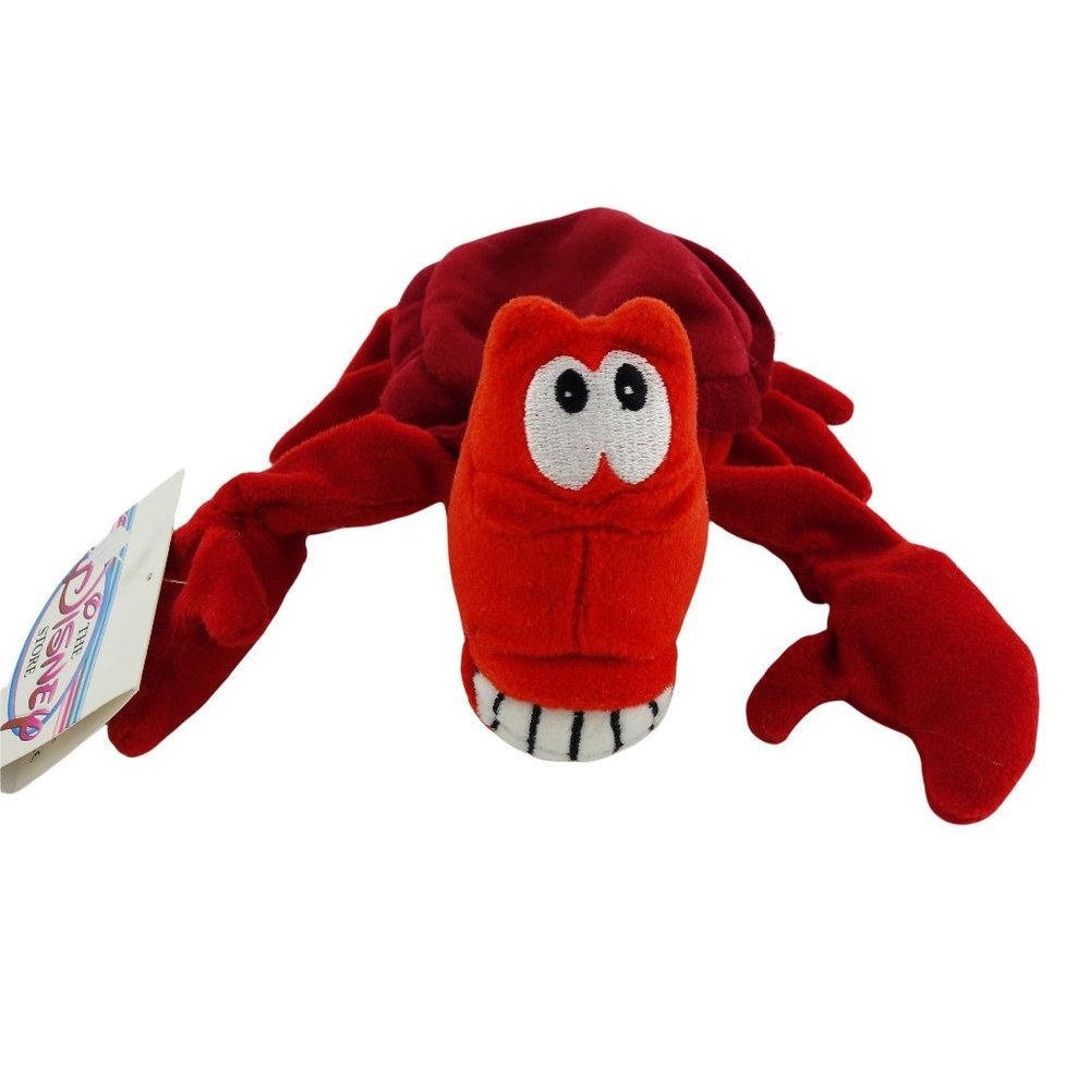 Disney The Little‎ Mermaid Sebastian Bean Bag Plush 8 Inch